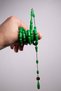 Green Master Craftsmanship 45 Grain Old French Galalite Prayer Beads - 4