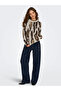Onledeie Life Ls Jq O-Neck Knt Women Patterned Sweater