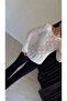Rivverr Baklava Pattern Knitwear Blouse Ecru - 2