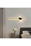 Gold Modern LED Wall Lamp Long Wall Light Fixture for Bedroom Living Room Hotel Background Decor - 4