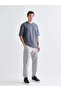 Crew Neck Short Sleeve Men's Sweatshirt - 3