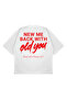 Unisex Oversize Old You New Me Printed Boxy Fit Thick Fabric (240Gsm) T-Shirt - 2