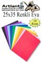 Eva 25X35 cm 10 Colors 1 Pack Eva Sponge 10 Pieces Preschool Daycare Kindergarten Craft Activities