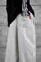 Men's Sweatpants Gray Oversize Loose Fit 3 Thread Without Threaded Detail - 4