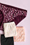 Women's Patterned Lycra Cotton Bikini Slip Panties 4-Pack - 2