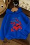 Spider-Man Printed Children's Hooded Sweatshirt