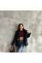 New Season Zr Women's Oversize Suede Fur Detailed Women's Zr Coat Women's Jacket - 4