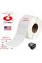 ™ 2"x1.25"(50x30mm) 2000 Labels Per Roll Adhesive Thermal Printer Shipping Sticker Addres - 3