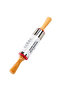 Metal Rolling Pin with Bamboo Handle, Special Rolling Pin for Those Who Love Dough Rolling, Small