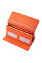 Genuine Leather Women's Wallet, with Phone Compartment |   Icona 3205 Orange - 4