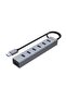 7-Port USB 3.0 Hub with BC1.2 Charging – Silver | Y-3090