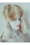 Special Design Genuine Wolf Fur Bork Kalpak Hat, Natural Mink Hat, Usanka Russian Kalpak - 6