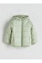 Hooded Girl's Puffer Coat