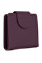 Genuine Leather Women's Wallet |   Nis 3202 Purple - 2