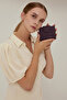 Genuine Leather Women's Wallet |   Nis 3202 Purple - 5