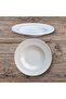 6 Pieces 100% Unbreakable Melamine Deep Dinner Plate 21 cm - Home & Restaurant Watery Food Stewing - 3