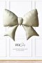 Cream Big Bow Foil Balloon Bow Shaped Balloon - 2