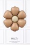 Coffee Bohemian Daisy Foil Balloon Daisy Shaped Balloon Retro Coffee - 2
