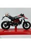 Ducati Hypermotard Sp 1:18 Diecast Model Motorcycle – Licensed Metal Model Motorbike - 2