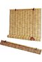 FFD Bamboo Window Curtain with Rotating Accessories, Foldable Natural Bamboo Hanging Window 100cm