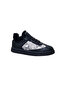 Siyah Deri&Python Sneaker Bot - 3