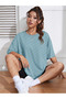 Unisex Oversize Plain T-Shirt – Cotton Relaxed Fit Men'S/Women's T-Shirt - 6