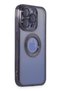 iPhone 15 Pro Case Slot Silicone - Purple-(5796) - Anindasepet3658-4059 - 2