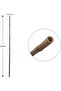 FFD Natural Bamboo Poles for Plant Support - 120cm - Strong Gardening Sticks Pack of 5 - 5