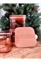 Kaviera Amber 500 ml Wooden Lid Storage Container Set of 3 - Amber - 500 ml - 8