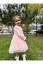 Baby Girl Dress Tulle Tutu Bow Birthday Party Wedding Special Occasion Girls Evening Dress - 2