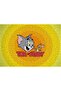 Cakasepetim Tom and Jerry Logo on Yellow Background, 1000 Piece Puzzle Jigsaw Puzzle Mdf (Wood)