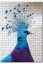 Cakasepetim Victorian Crowned Dove Close-Up 500 Piece Puzzle Jigsaw Puzzle Mdf (Wood)