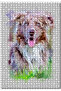 Cakasepetim Painting Dog Image 1000 Piece Puzzle Jigsaw Mdf (Wood)