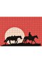 Cakasepetim Cowboys and Horses 255 Piece Puzzle Jigsaw Mdf (Wood)