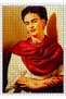 Cakasepetim Frida Kahlo Leaning Against the Wall 1000 Piece Puzzle Jigsaw Mdf (Wood)