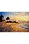 Cakasepetim a Beach and Sunset in Cuba 120 Piece Puzzle Jigsaw Puzzle Mdf (Wood)