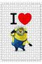 Cakasepetim I Love My Minions 500 Piece Puzzle Jigsaw Mdf (Wood)