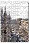 Cakasepetim the Cathedral and People in the Square 255 Piece Puzzle Jigsaw Mdf (Wood)
