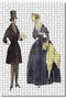 Cakasepetim 19. Century Costumes Visual 1000 Piece Puzzle Jigsaw Puzzle Mdf (Wood)