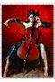 Cakasepetim Woman Playing Viola in Black Dress 120 Piece Puzzle Jigsaw Mdf (Wood)