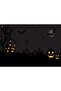 Cakasepetim Full Moon on Halloween 255 Piece Puzzle Jigsaw Puzzle Mdf (Wood)