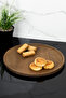 Large Size Wooden Serving Tray Plate 27.5 cm - 5