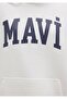 M1600361-81964-Fw Logo Hooded Sweatshirt Broken Women's Sweatshirt - 7