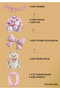 Pink Bow Set Cream-Colored Ribbon Bear with Ribbon Number Pink Bow Pink Color Number 1 Year Old - 2