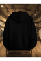 Winter Hooded Thick Sweatshirt |   Damali Text Printing - 2
