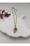 Steel (F) Letter Balloon Necklace Antiallergic Letter Necklace F Letter Balloon Bubble Steel 45 cm Fmaccesories - 4
