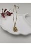 Steel (g) Letter Balloon Necklace Antiallergic Letter Necklace g Letter Balloon Bubble Steel 45 cm Fmaccesories - 7