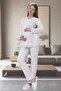 Lacy White Maternity Pajama Set