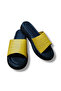Women's Genuine Leather Knitted Single Strap High Sole Slippers - 8