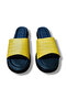 Women's Genuine Leather Knitted Single Strap High Sole Slippers - 7